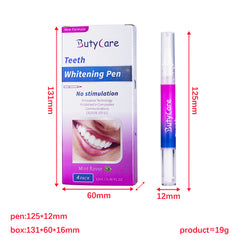 Teeth Whitening Pen (4 Pcs), 30+ Uses, Effective, Painless, No Sensitivity, Travel-Friendly, Easy to Use, Beautiful White Smile, Mint Flavor(No shipment on weekends)