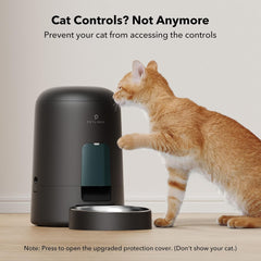 PETLIBRO Automatic Cat Feeder, Automatic Cat Food Dispenser Battery-Operated with 180-Day Battery Life, AIR Pet Feeder for Cat & Dog, Timed Cat Feeder Program 1-6 Meals Control, 2L Auto Cat Feeder