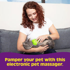 WHAT DO YOU MEME? Paws & Relax: The Adorable Turtle-Shaped Pet Massager, for Dogs & Cats